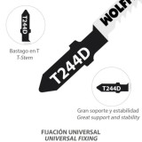 Hojas Sierra Calar Para Madera Corte Grueso 5 Piezas, Hoja Cromo Vanadio 58, Vastago T Universal al por Mayor | Almacén de Ferre