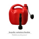 Bidón Homologado Para Gasolina De 5 Litros Fabricado En Polietileno De Alta Densidad, al por Mayor | Almacén de Ferretería