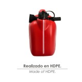 Bidón Homologado Para Gasolina De 5 Litros Fabricado En Polietileno De Alta Densidad, al por Mayor | Almacén de Ferretería