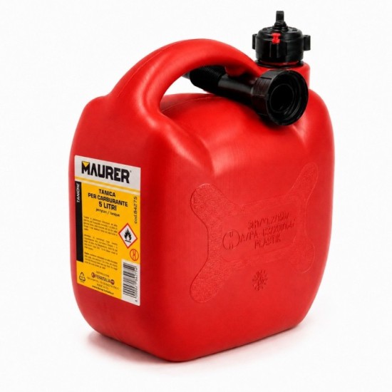 Bidón Homologado Para Gasolina De 5 Litros Fabricado En Polietileno De Alta Densidad, al por Mayor | Almacén de Ferretería