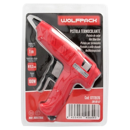 Pistola Termocolante Wolfpack-IDE 100 W, / 11,5 mm, Industrial al por Mayor | Almacén de Ferretería