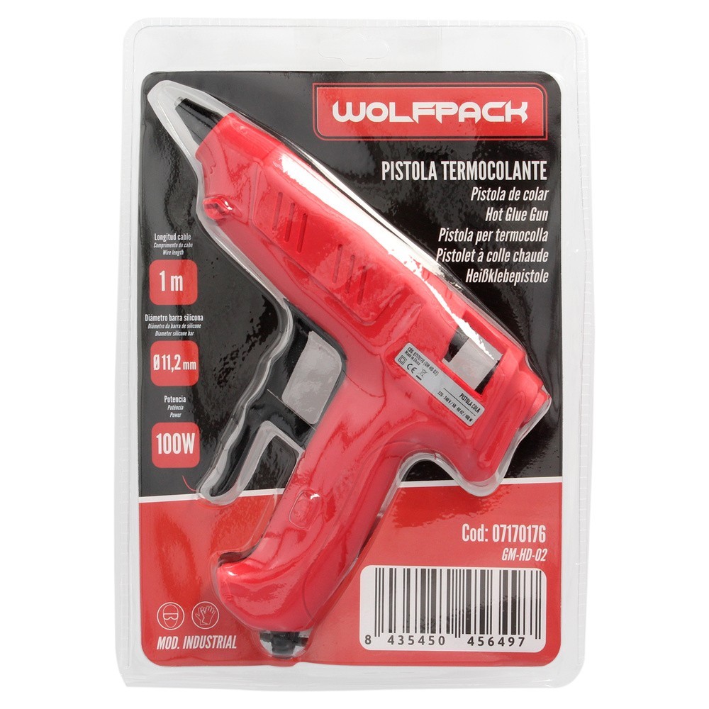 Pistola Termocolante Wolfpack-IDE 100 W, / 11,5 mm, Industrial al por Mayor | Almacén de Ferretería