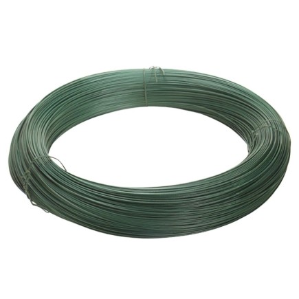 Alambre plastificado Verde Rollo 25 Kg, / Nº17