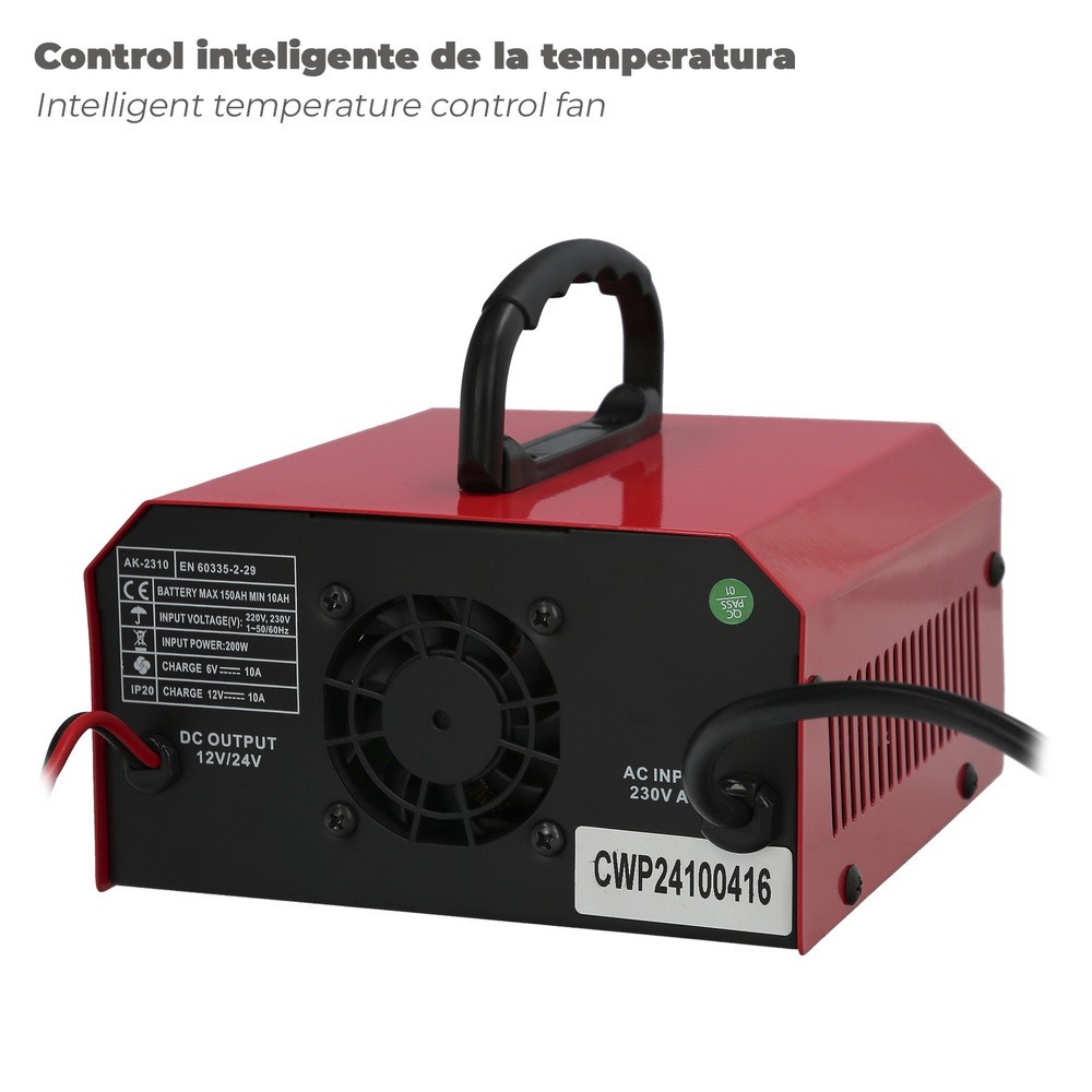 Carga Baterias Con Mantenedor De Carga 6/12v 10-150 Ah Automatico al por Mayor | Almacén de Ferretería