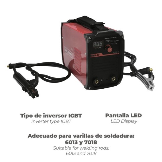 Soldadura Inverter Wolfpack 10-200 A al por Mayor | Almacén de Ferretería