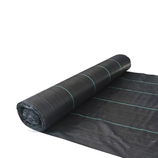 Malla Antihierbas (Rollo 1,55x100 Metros) Malla Anti Maleza, Malla Geotextil Jardin, Tela Anti Hierbas Jardin al por Mayor | Alm