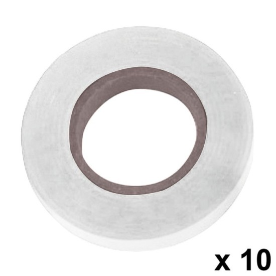 Cinta Para Atadora 11 x 0,15 mm, x 26 metros Blanco (Pack 10 Rollos) al por Mayor | Almacén de Ferretería