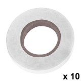 Cinta Para Atadora 11 x 0,15 mm, x 26 metros Blanco (Pack 10 Rollos) al por Mayor | Almacén de Ferretería