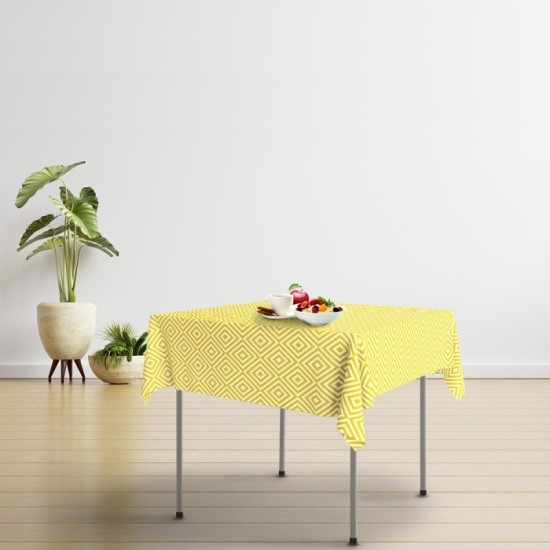 Mesa Plegable Cuadrada HDPE Multifuncional, Portatil, Resistente,Multiusos 86x86x74 cm, Color Blanco al por Mayor | Almacén de F