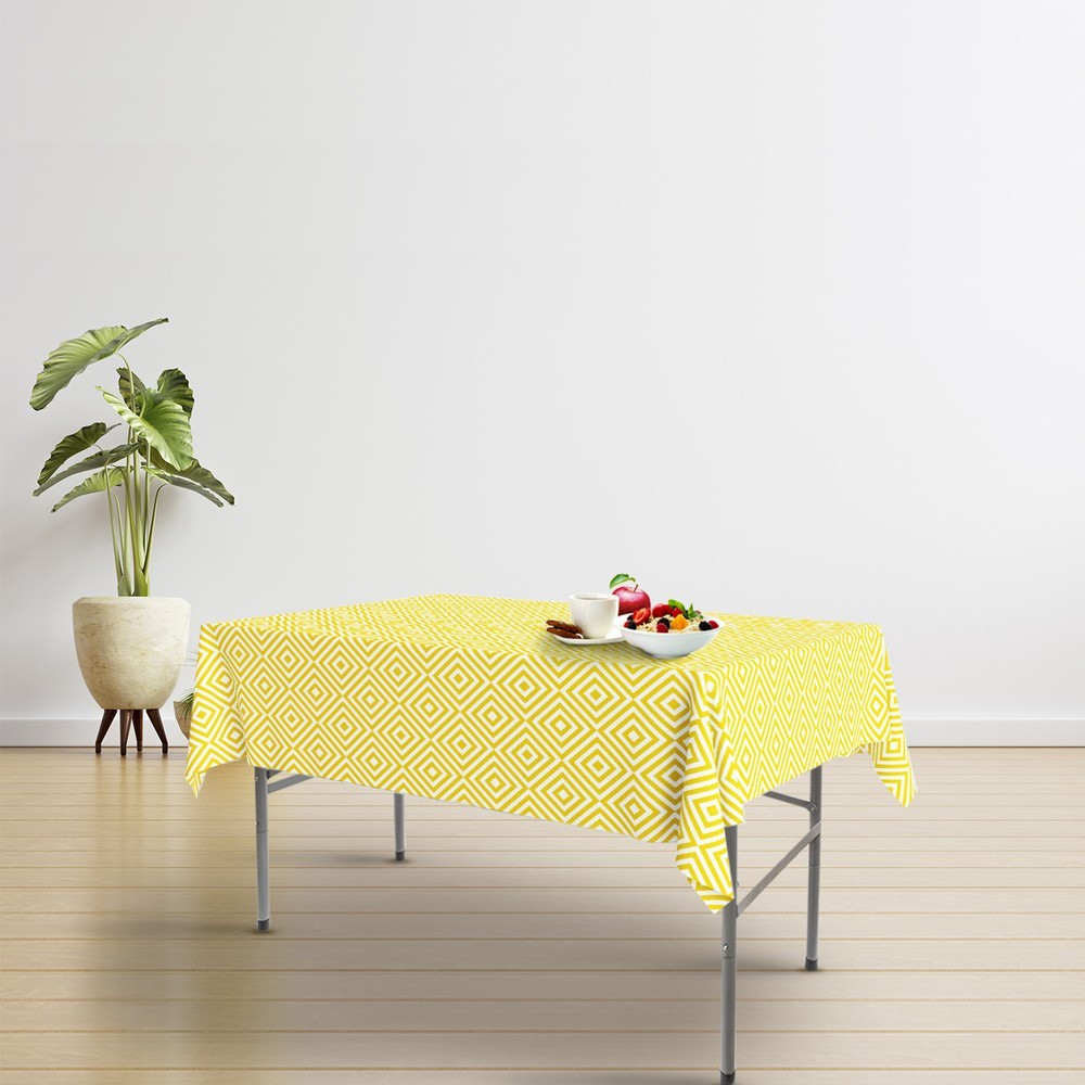 Mesa Plegable Rectangular HDPE 122x61x74 cm, Color Blanco al por Mayor | Almacén de Ferretería