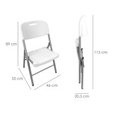 Silla Plegable Con Agarre 88x48x57cm al por Mayor | Almacén de Ferretería