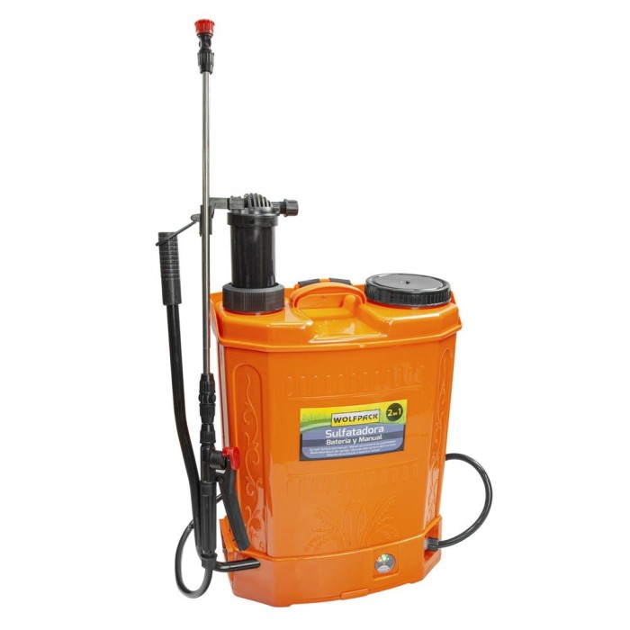 Sulfatadora Electrica A Bateria Doble Uso Bateria o Manual, Con Bateria Recargable 12 V / 8 Amperios al por Mayor | Almacén de F