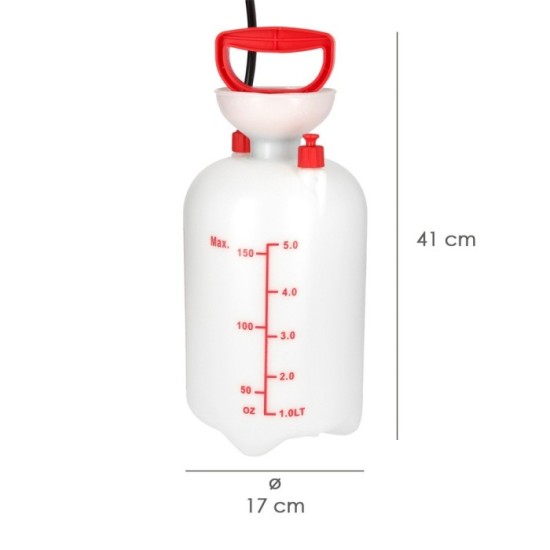Sulfatadora Manual 5 Litros, Pulverizador Presion Previa, Mochila De Presion, Pulverizador Espalda, Mochila Pulverizador, al por