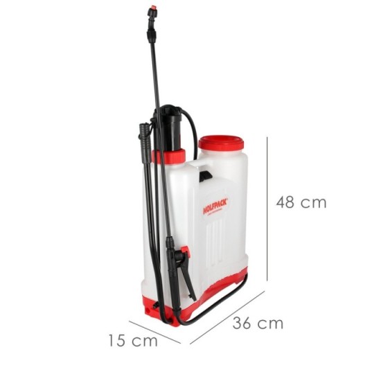 Sulfatadora Manual 16 Litros, Pulverizador Presion Previa, Mochila De Presion, Pulverizador Espalda, Mochila Pulverizador, al po