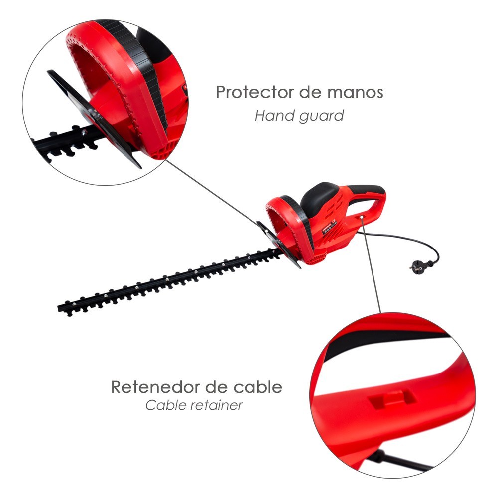 Recortasetos 650 Watt, 510 mm, al por Mayor | Almacén de Ferretería
