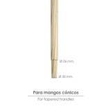 Rastrillo Polipropileno 20 Puas Profesional 63 cm, Rastrillo Jardin, Rastrillo Aceituna, Rastrillo Hojas, Cepillo Hojas Jardin, 