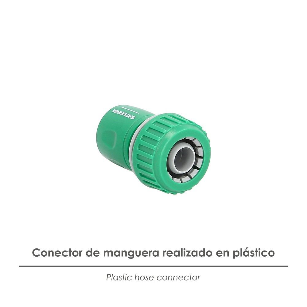 Conector Manguera Plastico 3/4       Blister al por Mayor | Almacén de Ferretería