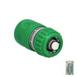Conector Manguera Plastico 1/2 Con Stop  Blister al por Mayor | Almacén de Ferretería