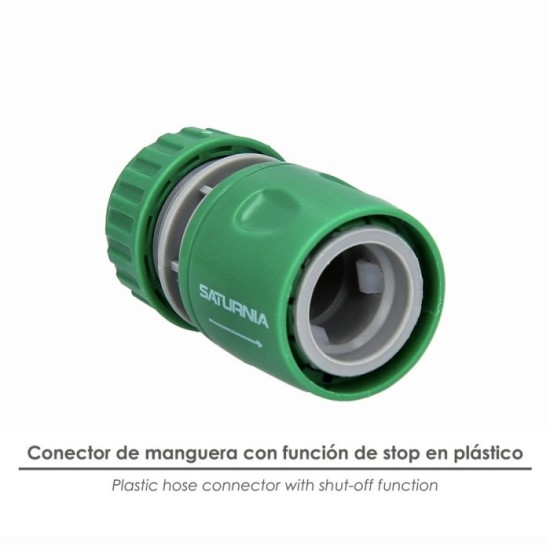 Conector Manguera Plastico 1/2 Blister al por Mayor | Almacén de Ferretería