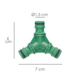 Conector Union Manguera Plastico Saturnia al por Mayor | Almacén de Ferretería