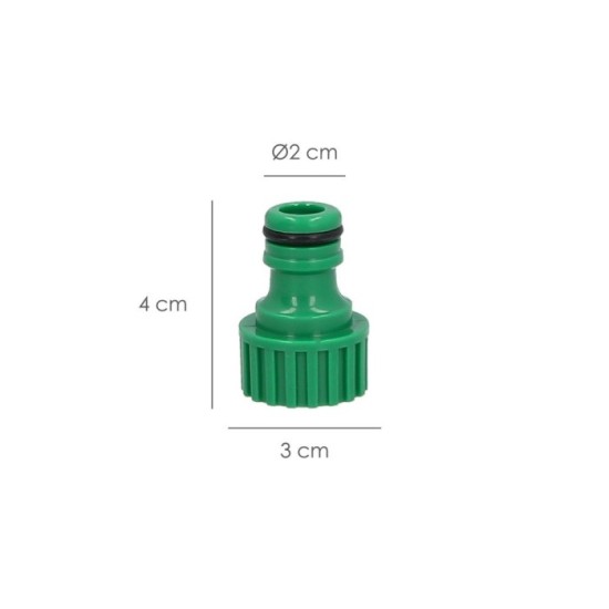 Adaptador Manguera Plastico 1/2 Hembra Granel al por Mayor | Almacén de Ferretería