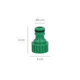Adaptador Manguera Plastico 1/2 Hembra Granel al por Mayor | Almacén de Ferretería