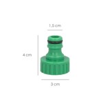 Adaptador Manguera Plastico 3/4 hembra  Blister al por Mayor | Almacén de Ferretería