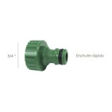 Adaptador Manguera Plastico 3/4 hembra Granel al por Mayor | Almacén de Ferretería