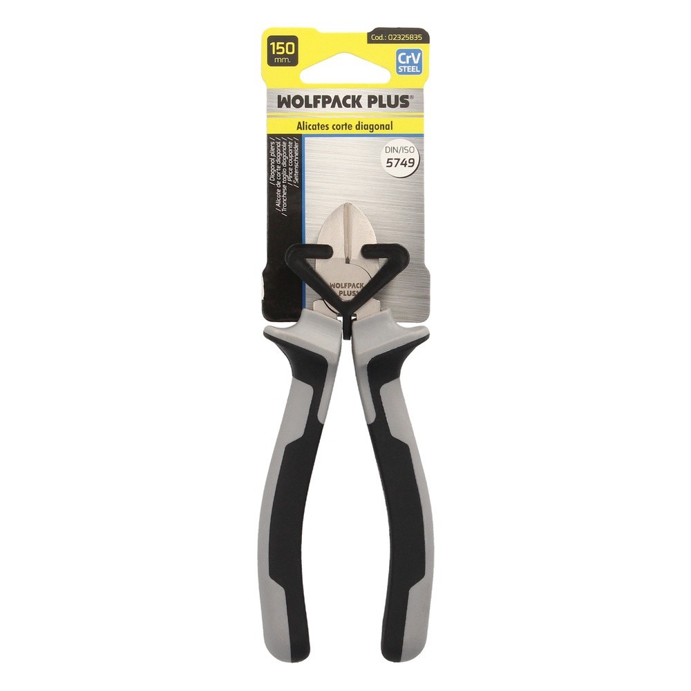 Alicates Corte diagonal 150 mm, Acero Cromo Vanadio DIN-ISO 5749  Pelacables, Corta Cables, Pelador Cables al por Mayor | Almacé