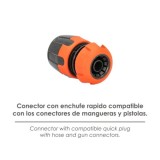 Conector Manguera Soft-Touch 1/2 al por Mayor | Almacén de Ferretería
