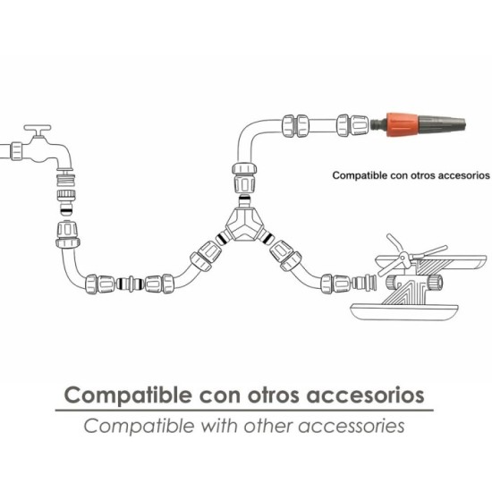 Lanzarriegos Graduable Soft-Touch al por Mayor | Almacén de Ferretería