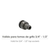 Adaptador Manguera Soft Touch 3/4" - 1/2" al por Mayor | Almacén de Ferretería