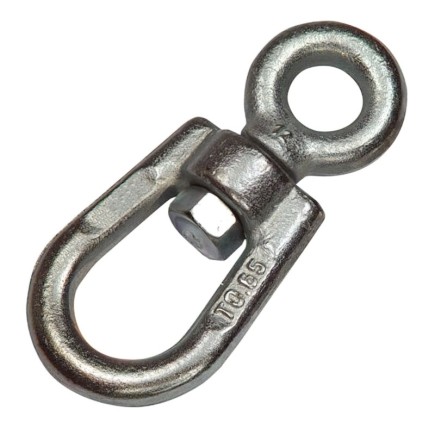 Grillete Giratorio Simple Acero  10 mm,
