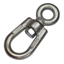 Grillete Giratorio Simple Acero 16 mm,