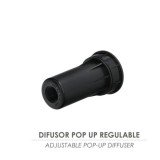 Difusor Pup Up Regulable 5 cm, al por Mayor | Almacén de Ferretería