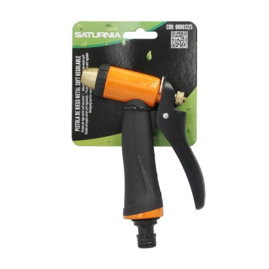 Pistola Riego Manguera Metal Soft-Touch Regulable al por Mayor | Almacén de Ferretería