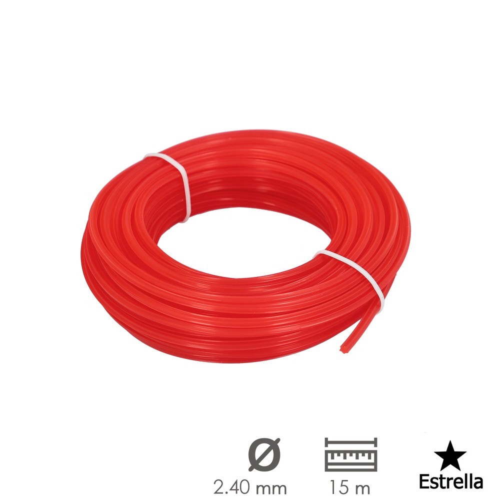 Hilo Nylon Estrella Ø 3,0 mm, (Rollo 15 metros) al por Mayor | Almacén de Ferretería