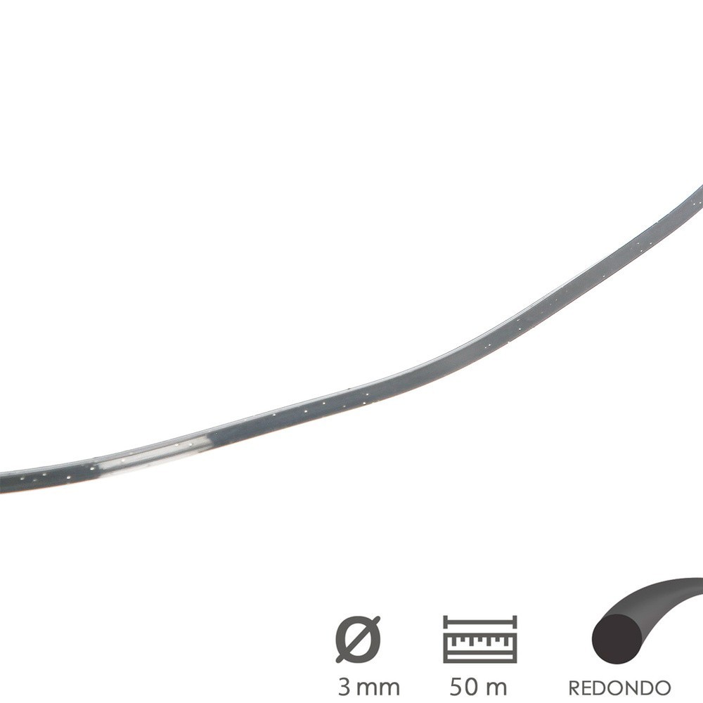 Hilo Nylon/Aluminio Redondo Profesional Ø 3,0 mm, (Dispensador 50 metros) al por Mayor | Almacén de Ferretería