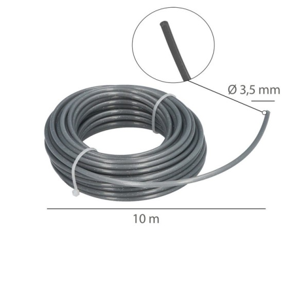 Hilo Nylon/Aluminio Redondo Profesional Ø 3,5 mm, (Rollo 10 metros) al por Mayor | Almacén de Ferretería