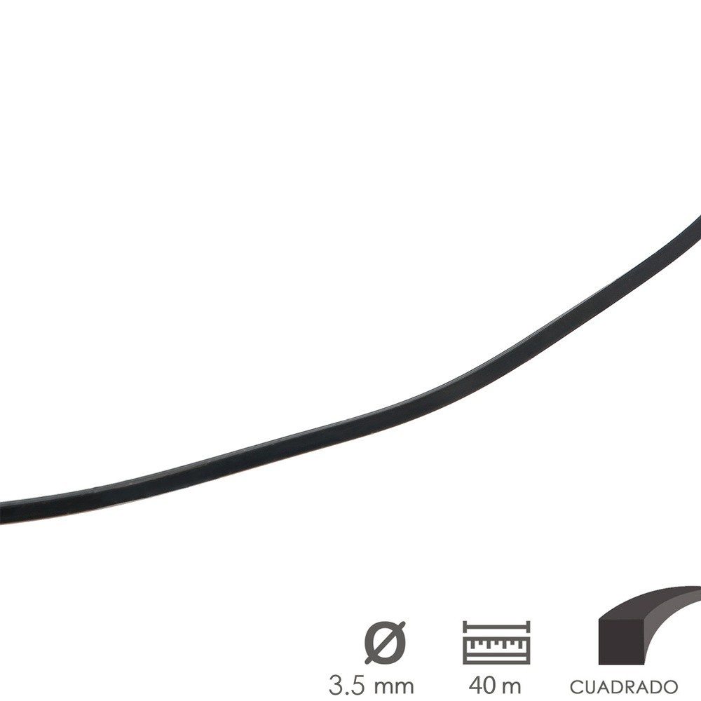 Hilo Nylon / Aluminio Cuadrado Profesional Ø 3,5 mm, (Bobina 40 metros) al por Mayor | Almacén de Ferretería