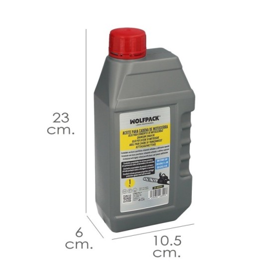 Aceite Para Cadenas y Barras Motosierra 1 Litro, Grasa Cadenas Motosierra, Lubricante Cadenas Motosierra al por Mayor | Almacén 