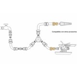 Conector Manguera Laton  3/4" Hembra, Adaptador Grifo, Conector Grifo A Conector Rapido al por Mayor | Almacén de Ferretería