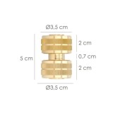 Reparador Laton Para Mangueras 3/4", Blister 1 pieza al por Mayor | Almacén de Ferretería