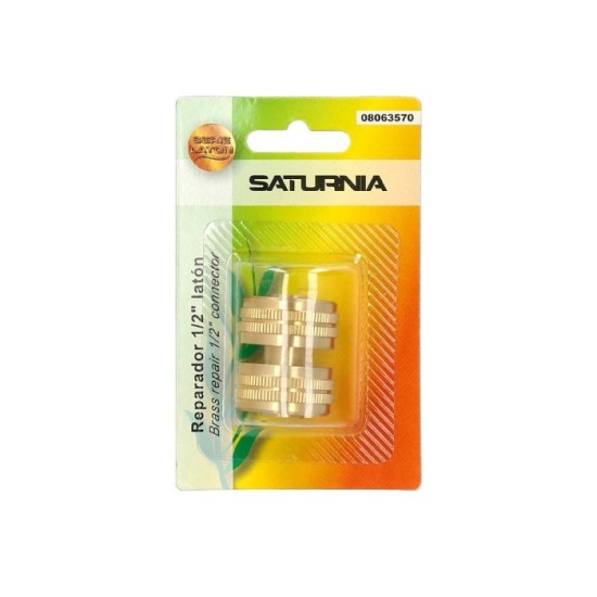 Reparador Laton Para Mangueras 1/2", Blister 1 pieza al por Mayor | Almacén de Ferretería