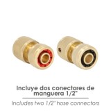 Set Riego 4 piezas Para Mangueras 1/2" Fabricado en laton, al por Mayor | Almacén de Ferretería