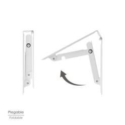 Palomilla Wolfpack Abatible Blanca 200 mm,