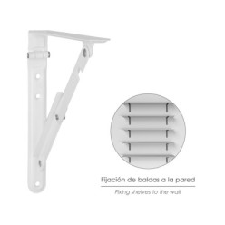 Palomilla Wolfpack Abatible Blanca 200 mm,