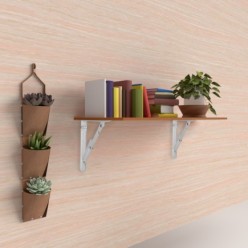 Palomilla Wolfpack Abatible Blanca 200 mm,