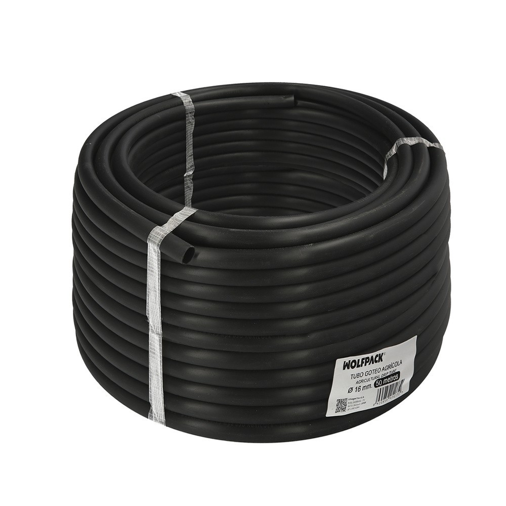 Tuberia De Riego Por Goteo Ø 16 mm, Espesor Tubo 1,2 mm, Uso Agricola 50 Metros al por Mayor | Almacén de Ferretería