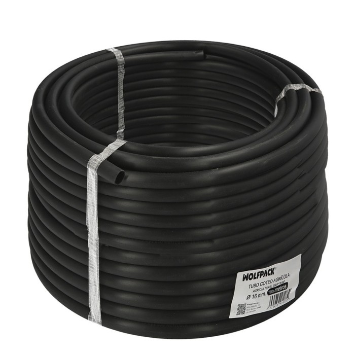 Tuberia De Riego Por Goteo Ø 16 mm, Espesor Tubo 1,2 mm, Uso Agricola 100 Metros al por Mayor | Almacén de Ferretería